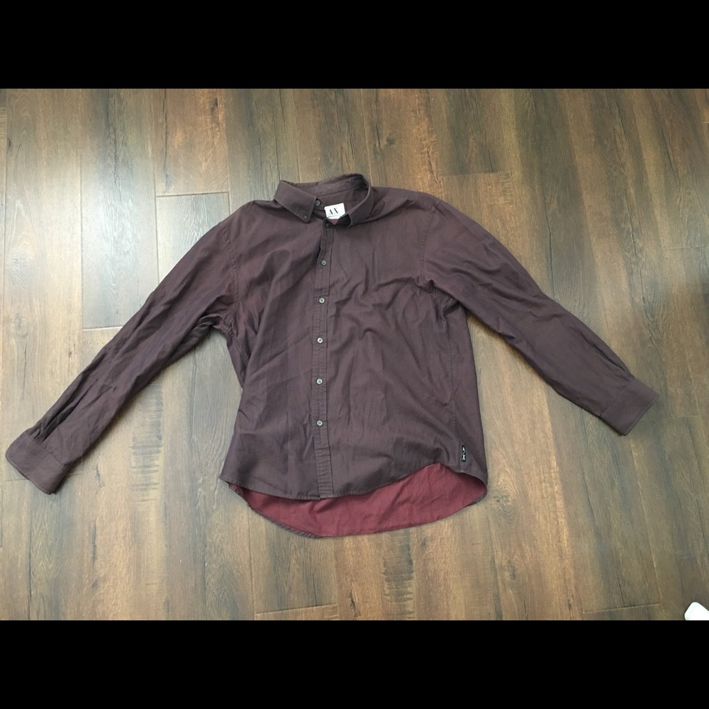 A/X Armani Exchange casual button down shirt XL